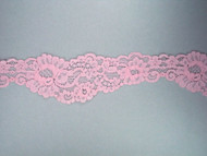 Pink Scalloped Lace Trim - 2.25" (PK0214S01)