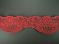 Dusty Rose Scalloped Lace Trim - 3.125" (DR0318S01)