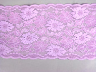 Lilac Galloon Stretch Lace Trim - 5.5" (LC0512G01)
