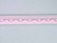 Pink Edge Lace Trim - 0.375" (594 yards) (PK0038E03W)