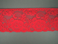 red lace trim by the yard