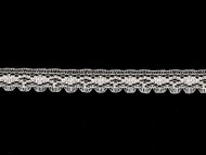 White Edge Lace Trim - .5" (WT0012E14)