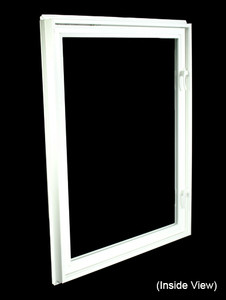 32 X 40 White Inswing Egress Casement Window (NVC3240W)