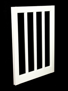 22 x 29 White PVC Barn Sash Window (BS2229WJ)