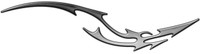 Dragon Tail 102 Silver