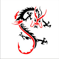 Tribal Dragon #00 Two color