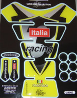 Ducati Yellow Italia Racing Tank Pad