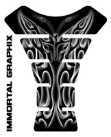 Flaming Butterfly Black Tank pad