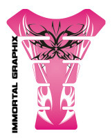 Tribal Butterfly Pink/Black