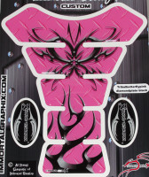 Tribal Black  Butterfly Dark Pink diamondplate