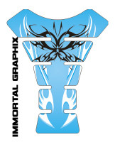 Tribal Butterfly Baby Blue