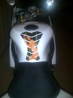 Custom Photo Motorcycle tank protector
