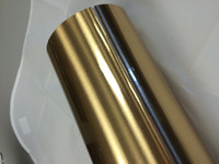 Brush Gold Vinyl Material for Decals