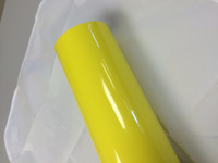 Light Yellow Vinyl Material for Decals