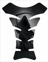 Grim Reaper Shadow 3D Domed Motorcycle Tank Pad Protector