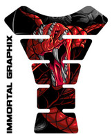 Venom Snake Red Motorcycle Tank Pad Protector