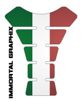 Italian Flag Tank pad