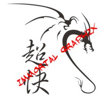 Dragon with Fast as Hell Kanji 11