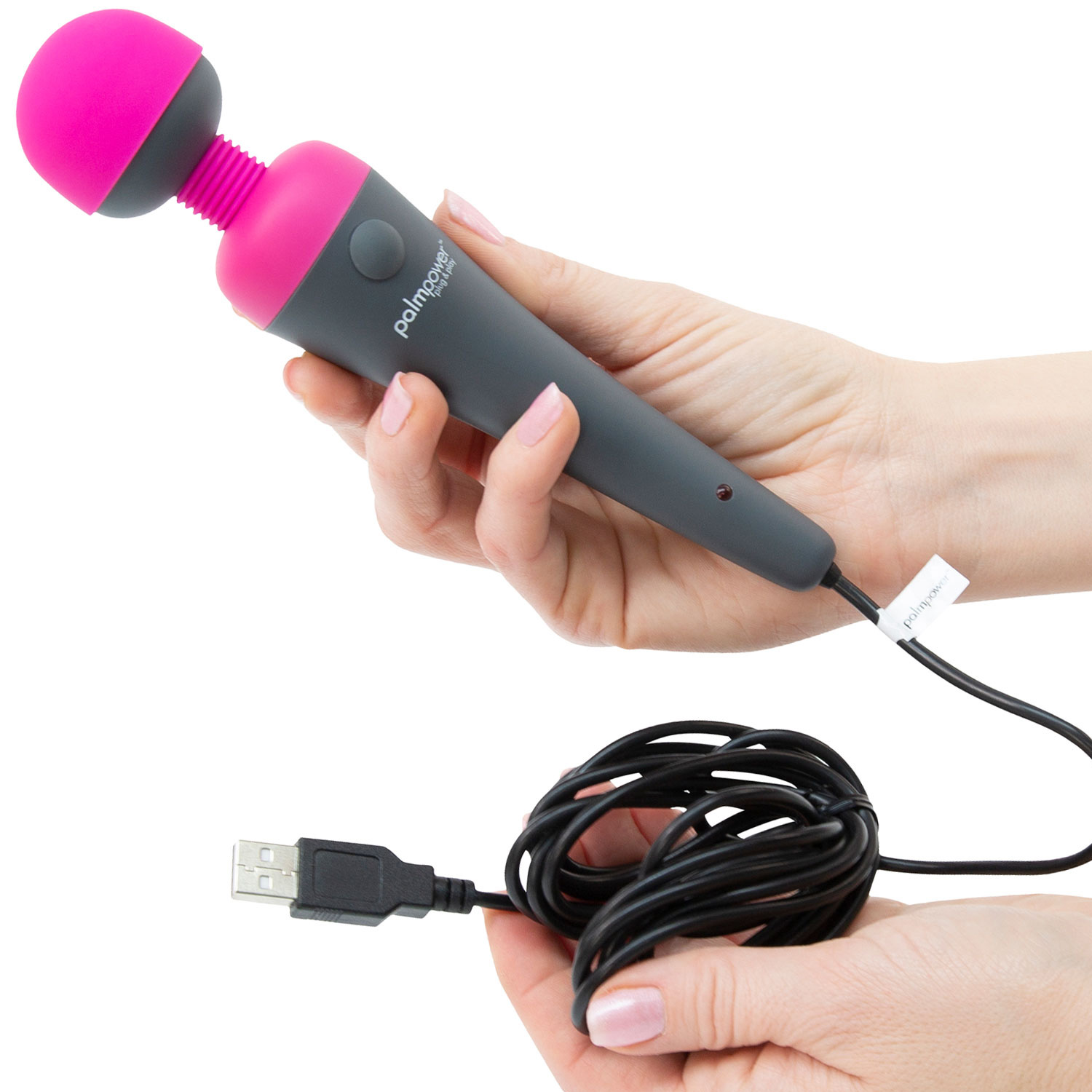 PalmPower Plug & Play Wand Massager With Cord