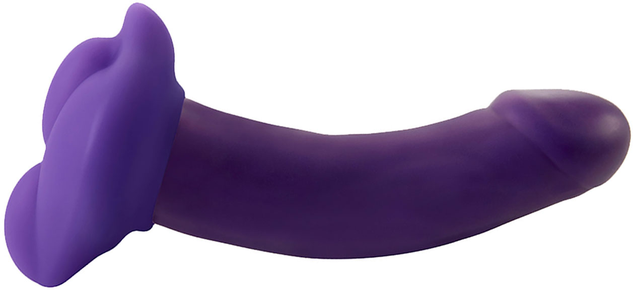 Bumpher Soft Silicone Dildo Base for Harness Play - With Dildo