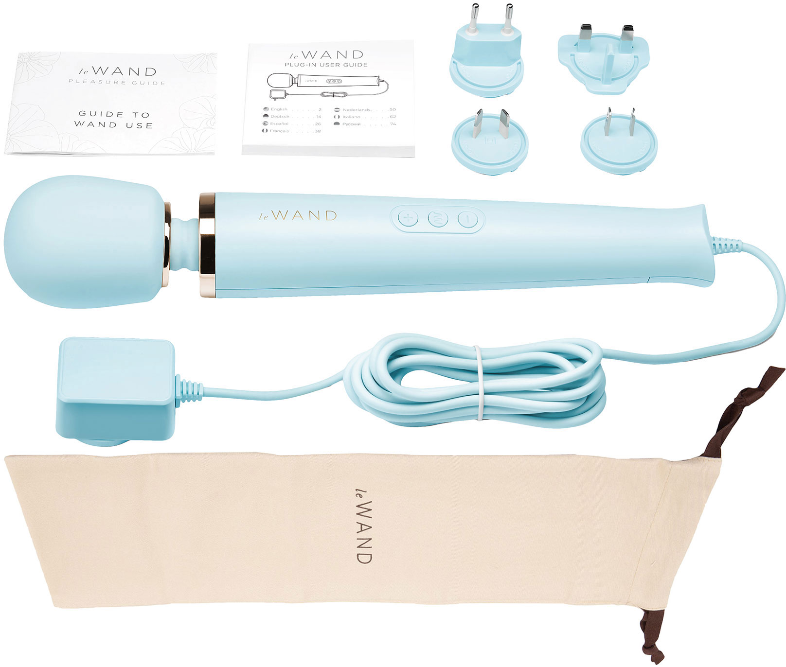 Le Wand Plug-In Vibrating Body Massager - Contents