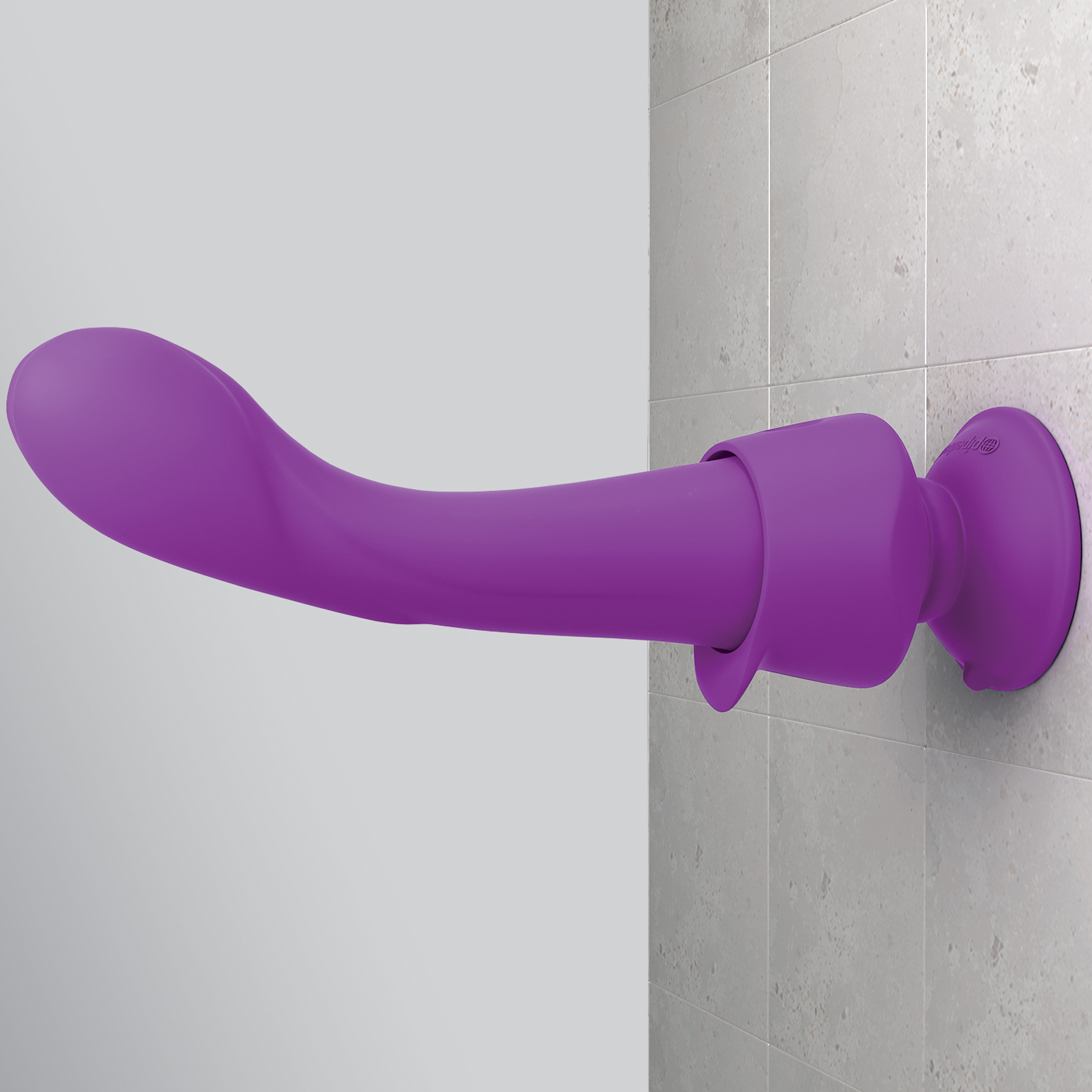 3Some Wall Banger G Rechargeable Remote Control Silicone G-Spot Vibrator - On The Wall