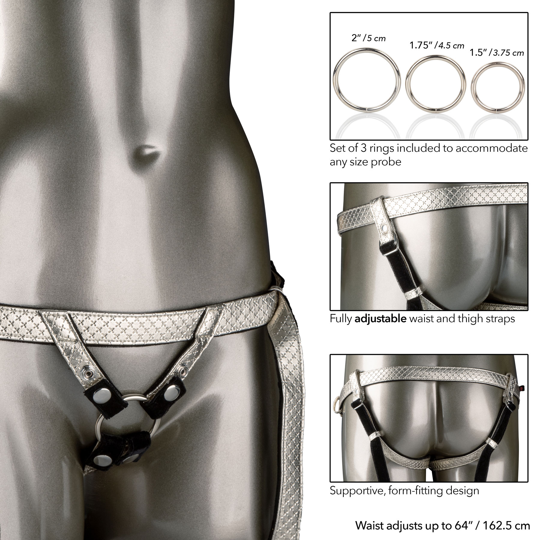Her Royal Harness The Regal Duchess O-Ring Harness - Details