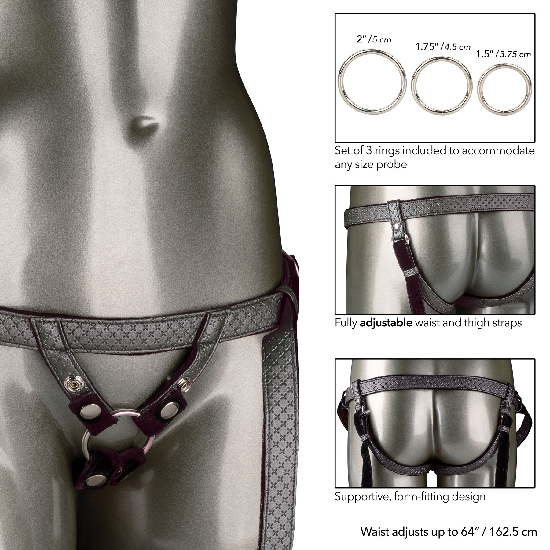 Her Royal Harness The Regal Duchess O-Ring Harness - Details
