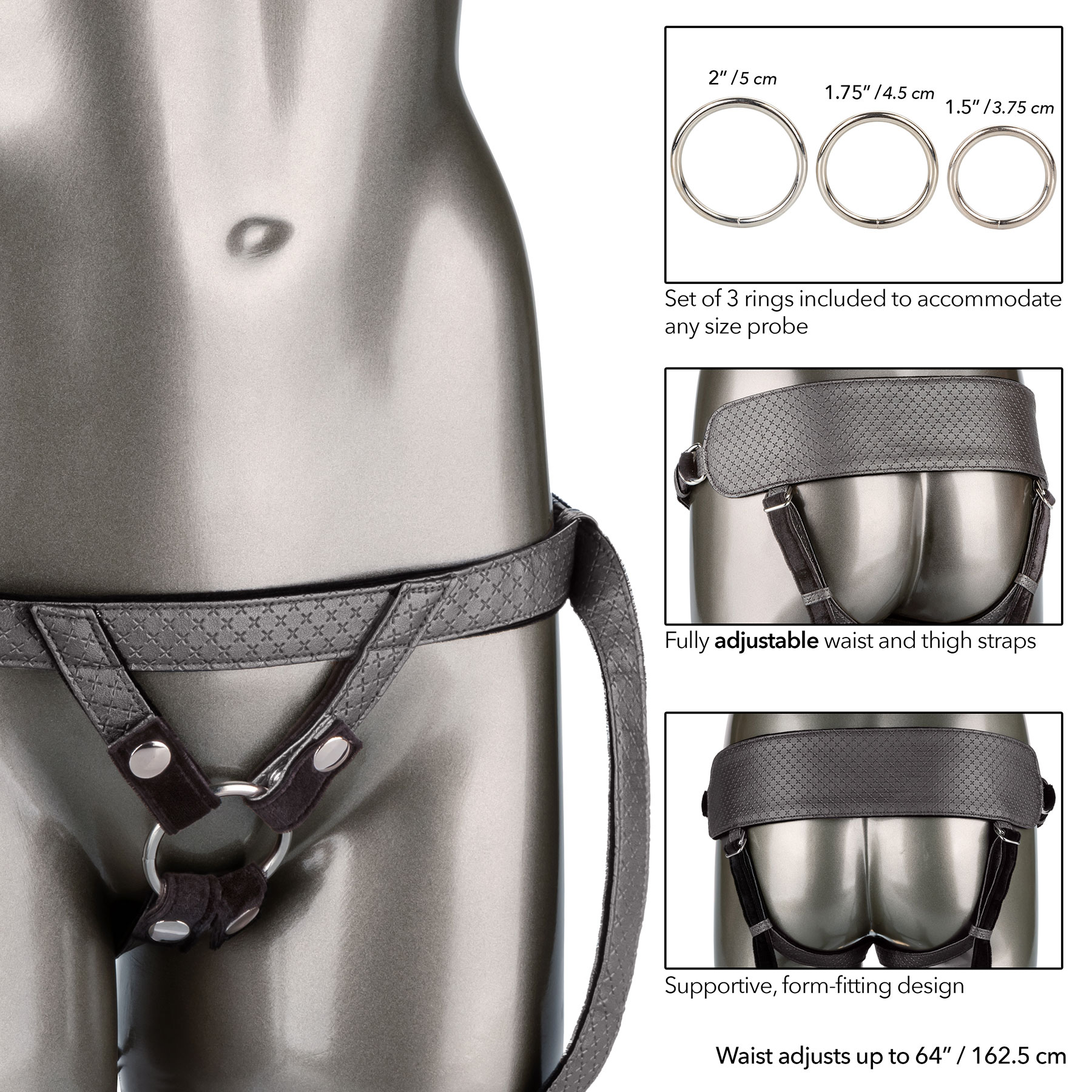 Her Royal Harness The Royal Vibrating Set With Vibrating Silicone Probe - Features