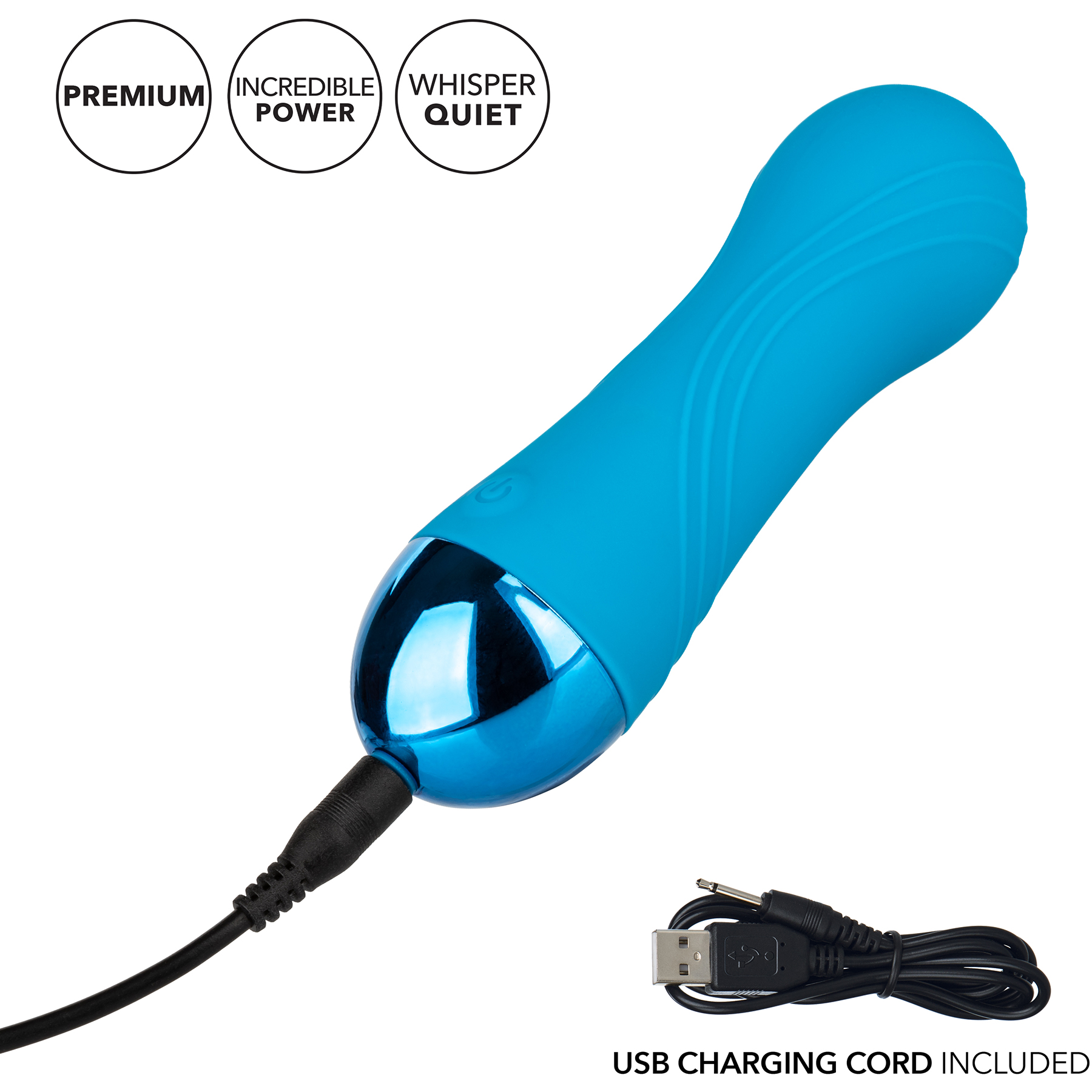 Tremble Tease Waterproof Rechargeable Silicone Seismic Vibrator - Features