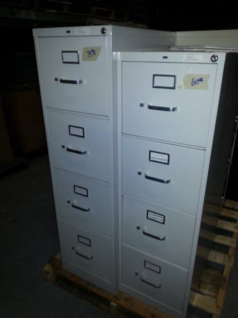 Used 4 And 5 Drawer Vertical File Cabinets Easy Office Furniture