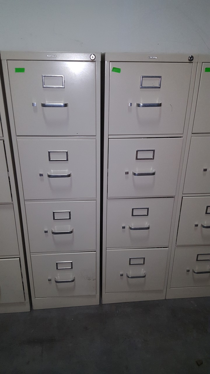 Used Hon 4 Drawer Vertical File Cabinets In Marietta Ga
