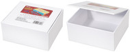 Craft School Box-White 4.75"X4.5"X2.25"