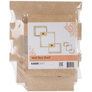 Beyond The Page MDF Wall Box Shelf-20"X20"X3.75"