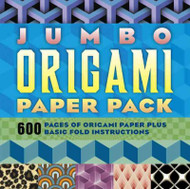 Jumbo Origami Paper Pack: 600 Pages of Origami Paper Plus Basic Fold Instructions