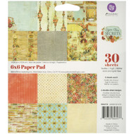Prima Marketing Paper Pad 6"X6" 30/Pkg-Cigar Box Secrets
