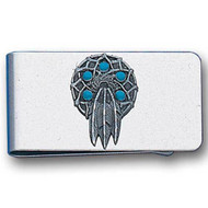 Sculpted Money clip - Dream Catcher