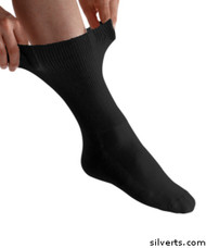Womens Diabetic Socks - Diabetic Foot Edema Half Crew Socks