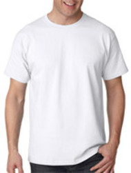 Hanes Adult Tagless&reg; T-Shirt - White (S)