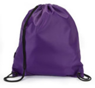 Gemline Polyester Cinchpack - Purple (One)