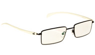 BLACK METAL COMPUTER READING GLASSES (1.75)