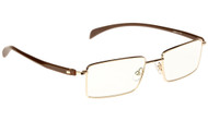 GOLD METAL COMPUTER READING GLASSES (1.50)