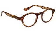 TORTOISE SHELL NO-LINE COMPUTER READING GLASSES (3.00)