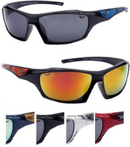 Man Sports Sunglasses Revo Lens Included Case Pack 24