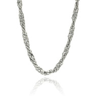 Stainless Steel Twisted Necklace