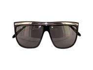 Black/Silver Paparazzi Shield Slim Sunglasses (Case of 100)