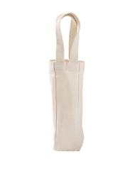 Single Bottle Wine Tote (NATURAL - OS)