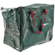Stalwart&#8482; Woven Zipper Storage Tote Bag with Handles