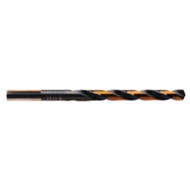 Black and Gold HSS Fractional Straight Shank Jobber Length Drill Bit - 1/8"