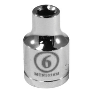3/8" Drive 6mm 6 Point Socket